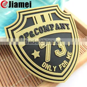 Nanjing Jiamei Factory Micro-injected Pvc Label Sew in Clothing Labels Cheap thumbnail-1