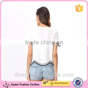 Wholesale Price Hot Quality 2015 Newest Loose Crop Tops For Women thumbnail-3