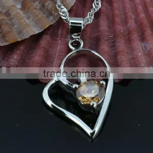 Amethyst Silver Pendant thumbnail-1
