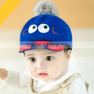 TC17003 Wholesale Fancy Baby Winter Hats New Fashion Warm Baby Circket Cap thumbnail-2