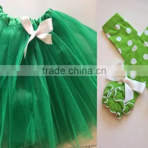 Baby Puffy TuTu Pettiskirt Set Baby Tulle Baby Girls Skirts Christmas Wear thumbnail-2