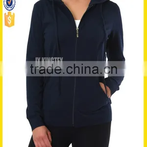 Woman Fitness Wholesale Zip Up Run Hoodies Custom Fleece Gym Hoodies thumbnail-6