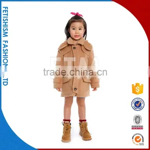 Best Price New Design Fashion Cotton Coats for Girls thumbnail-1