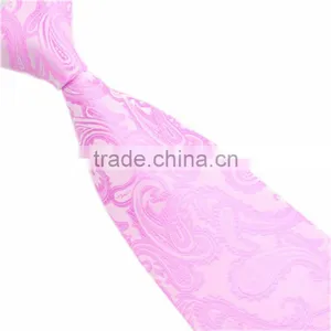 Hot Sale 16 Colors for Choice Cheap Price Length of 145cm Men's Fashion Jacquard Tie thumbnail-5