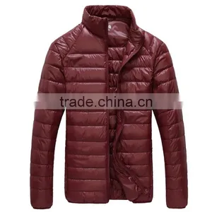 2016 OEM Fashion Ultra Light Winter Nylon Down Jackets / Winter Down Jacket Man /man Down Jackets With a Bag thumbnail-3