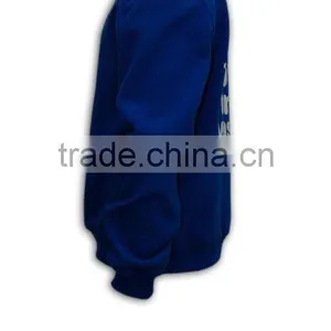 Great Workmanship Blue Thick Fleece Pullover Crewneck Sweatshirt thumbnail-3
