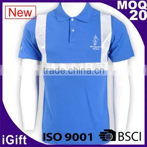 IS09001/BSCI Factory EN471 Reflective Safety Polo Shirt thumbnail-6
