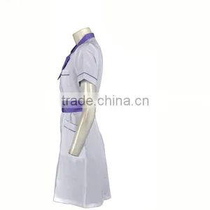 ISO9001 BSCI 2015 OEM Design Wholesale Hospital Uniform Lab Coat Nurse Uniform Dress thumbnail-4