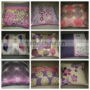 Beautiful Lilac Embroidered Cushion Covers Collection thumbnail-1