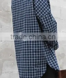 2014 New Design CVC Long and Loosely Casual Sexy Shirt/ Blouse thumbnail-2