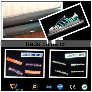 TPU Reflective Logo / Marks / Label for Shoes ,clothes and Bags thumbnail-1