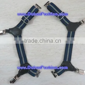 Sexy Vintage Stripe Men's Women Pin Sock Garters Grip Suspender Accessories thumbnail-6
