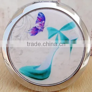 High Heel Shoe Compact Mirror Makeup X2 Magnification,DubaaFashion.com 2015 thumbnail-4