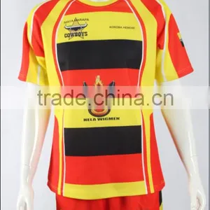 Custom Design Rugby Jerseys Rugby Wholesale Sublimated League Jersey/shirt Rugby Shorts thumbnail-1