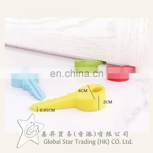 Creative Key Silicon Door Stopper Baby Safety thumbnail-2