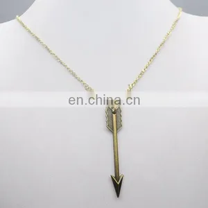 Exquisite Simple Anchor Pendant Gold Plating Necklace Jewelery thumbnail-1