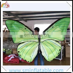 Commercial Inflatable Led Butterfly, Stage Decor Led Light Butterfly Wings ,show Activity Butterfly Costume thumbnail-2