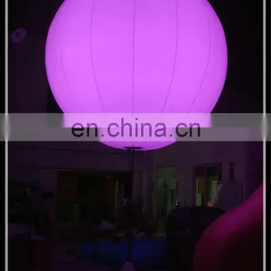 Hot! Inflatable Led Tripod Stand Lighting Balloon, Purple Advertising Lighting Balloon for Stage Decoration thumbnail-1