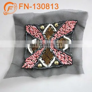 Attractive Garment Handmade Square Vivid Color Patch thumbnail-1