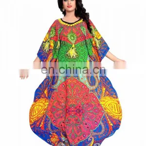 Gorgeous Exclusive 3D Digital Printed Full Length Georgette Kaftan (kaftans 2017) thumbnail-1