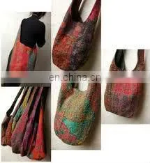Vintage Kantha Jhola Bag thumbnail-1