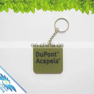 Cheap and Premium Quality Embossed Logo Pvc Keychain/ Silicone Keychain thumbnail-1