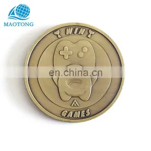 Promotion Cheap Custom Metal Coins Die Stamping Chinese Coin Makers thumbnail-1