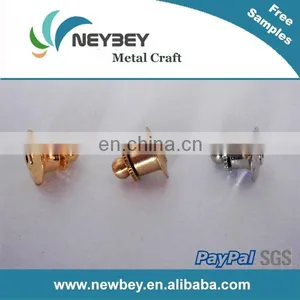 Wholesale Brass Lapel Pin Back for Badge as Accessories PC101 thumbnail-1