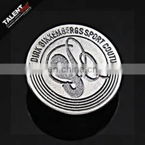 Custom Private Brand Name Logo Metal Jeans Wear Anti-brass Buttons thumbnail-2