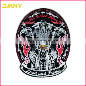 Custom Iron on Embroidered Adhesive Clothing Patches thumbnail-4