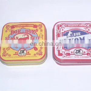 Hot Sale Small Condom Tins With Hinge thumbnail-1