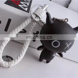 Korean Creative Cartoon Shape Keychain Leather Bag Accessory thumbnail-4