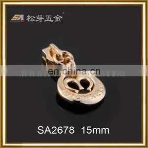 Custom Plate Zinc Alloy Single Swivel Snap Hook With Decoration Accessory thumbnail-2