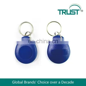 Low Price Waterproof 125 Khz RFID Keyfob With Iron Ring thumbnail-1