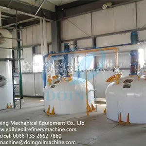 20-50tpd Big Capacity Semi-continuous Soybean Oil Refining Machine thumbnail-1