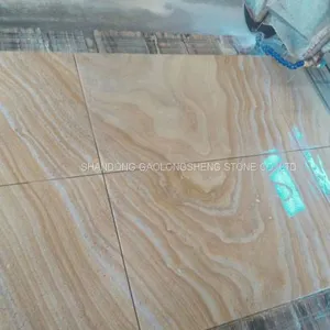 Yellow Sandstone, Yellow Landscaping Sandstone,yellow Teak Wood Sanstone, Yellow Wooden Sandstone thumbnail-3