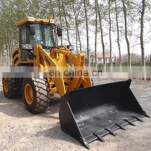 China ZL20 White Colour Wheel Shovel Loader With 4 in 1 Bucket and V-blade, thumbnail-5