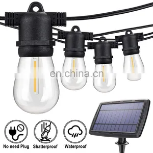 Waterproof Festoon Light Patriot Products Outdoor Powered Solar Led Garden Lighting thumbnail-2