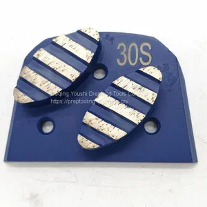 Diamond Floor Grinding Disc Trapezoid Metal Bond Floor Grinding Disc Medium Bond Stones Polished Concrete Grinding Pads thumbnail-2