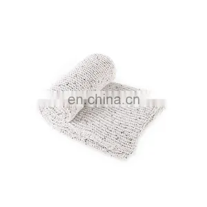 Hot Selling Knit Throw Red Blanket Home Decorative Chenille Blanket 50 x 60 Inch thumbnail-5
