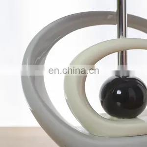 High Quality Affordable Lighting Light Grey Modern Hotel Creative Desk Lamp thumbnail-5