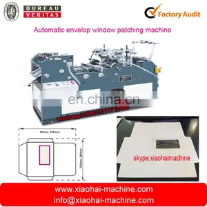 HAS VIDEO 2017 Hot Sale Window Envelope Window Patching Machine thumbnail-2