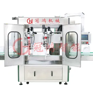 Double Heads Tracking Type Servo Piston Capping Machine thumbnail-1