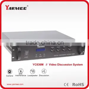 Conference Room Audio System Desktop Microphone Video Camera Auto Track System YC836 thumbnail-5