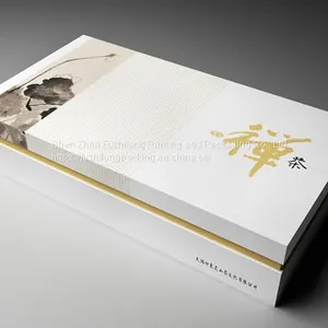 Eco Friendly Flat Pack Rigid Gift Boxes With EVA Foam Insert thumbnail-1