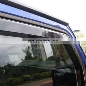 4pcs Auto Parts Window Door Visor Weather Shield for Universal Car thumbnail-4