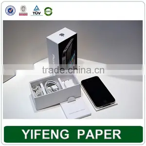 White Cardboard Box Free Sample Phone Case Packaging For Phone thumbnail-4