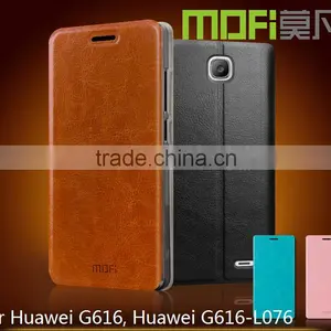 MOFi Case for Huawei Ascend G616, 5 Inch Android Smartphone Leather Cover for Huawei G616 Case thumbnail-1