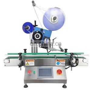 Automatic Flat Labeling Machine Sticker Labeling Machine for Cards Carton Labeling Machine thumbnail-1