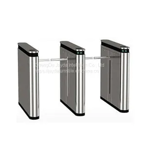 Slim Drop Arm Optical Turnstile/ Motorized Drop-arm Turnstile/ Waist-high Drop-arm Turnstile thumbnail-2